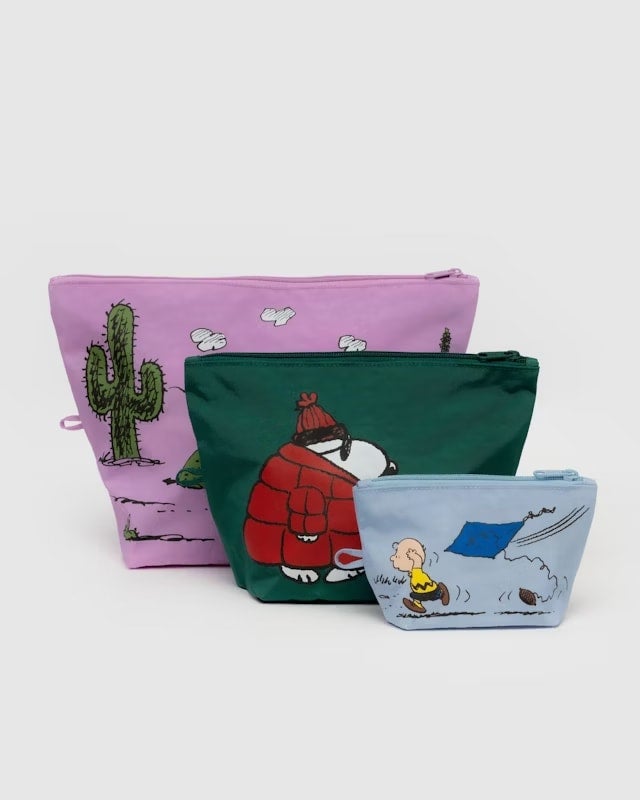Baggu Go Pouch Set | North Fork Fiber Arts